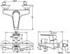 Смеситель для ванны с душем Bravat Line F65299C-1 фото 3