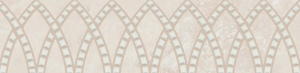Бордюр Kerama Marazzi Литос KMB3STA021BR бежевый светлый матовый обрезной 30x7.2x0.9