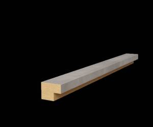 Торцевая рейка Cosca ясень кристалл 135x1.9x2.5
