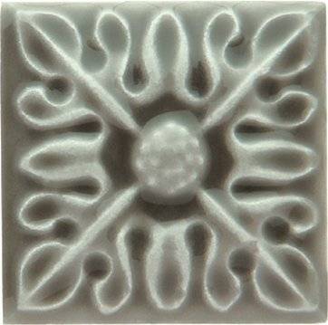 Декоративная вставка Adex Studio ADST4063 Taco Relieve Eucalyptus Flor №2 3x3
