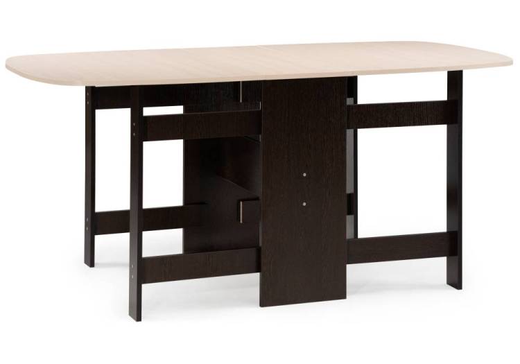 Стол Woodville Йентель 474291 венге/дуб молочный 170x85x76