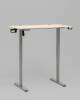 Стол компьютерный с регулировкой высоты Stool Group Mction SMD MC-SNELCE3F grey l.wood Светлое дерево фото 5