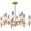 Потолочный светильник Illumico IL5177-6+6PLS-29 BRASS TUBO фото 2
