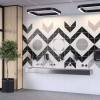 Декор Kerama Marazzi Теорема AZ/A008/5009 1 черно-белый 20x20 фото 2