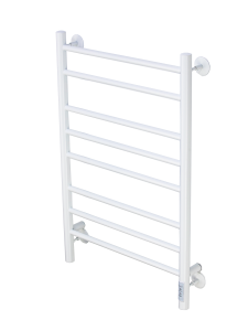 Полотенцесушитель электрический Comfysan Luce 013400 EC-8 80/40 белый матовый