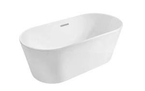 Акриловая ванна Arrow A1702TQU1 отдельностоящая, с ножками, 170x80