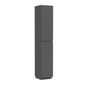 Шкаф-пенал Sancos Folk Floor PFL35FGS напольный, 35x35x188, Grey soft