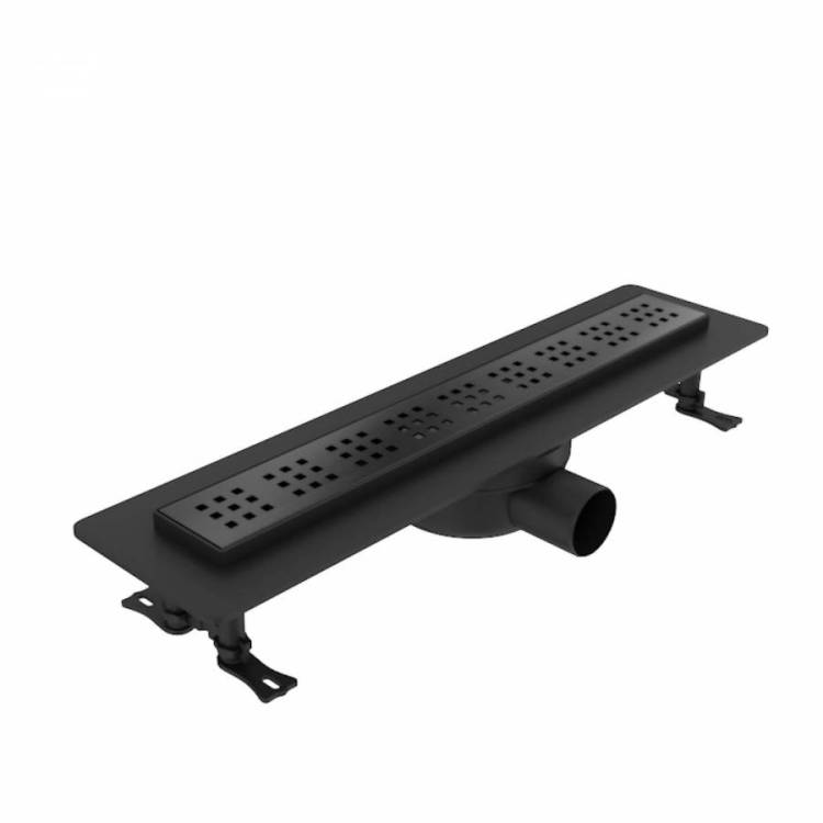 Душевой трап Watersense Eva W00273 черный, 50 см