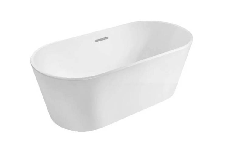 Акриловая ванна Arrow A1702TQU1 отдельностоящая, с ножками, 170x80