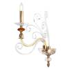 Бра Crystal Lux Catarina Ap1 V2 Gold/Transparent-Cognac фото 3