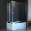 Душевой уголок Royal Bath RB8120BP-T-CH-R с поддоном