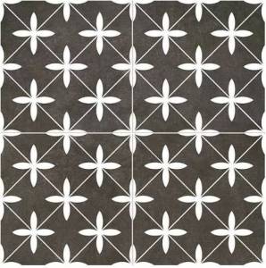 Керамическая плитка Niceker Chic NKR_CH_PO_BLA Poole Black 45x45