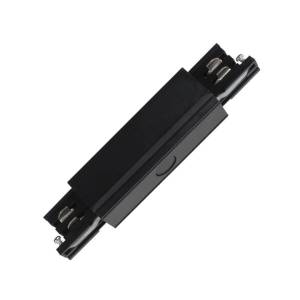 Соединитель для шинопроводов прямой внешний Uniel UBX-A12 Black