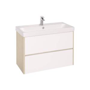 Тумба с раковиной Aquaton Сканди 90 1A2519K0SDB20 дуб верона