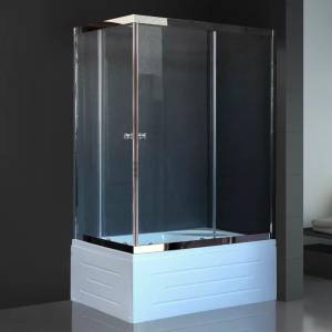 Душевой уголок Royal Bath RB8120BP-T-CH-R с поддоном