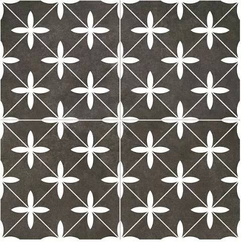 Керамическая плитка Niceker Chic NKR_CH_PO_BLA Poole Black 45x45