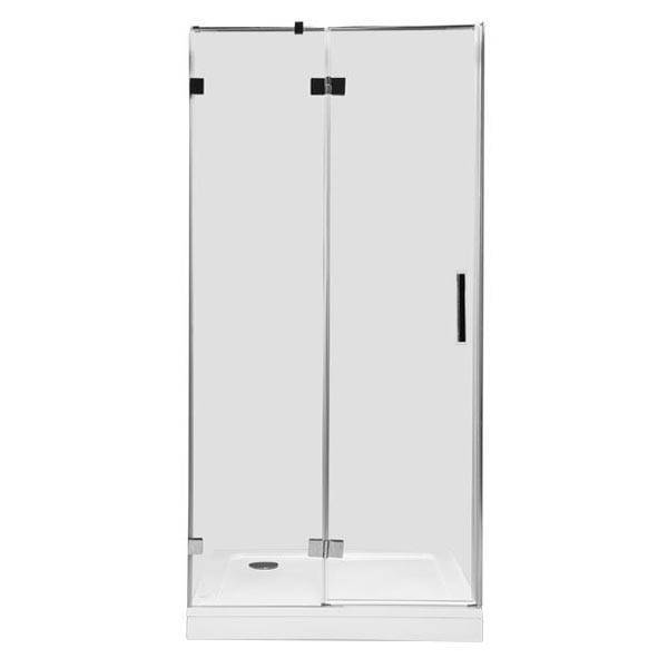 Душевая дверь в нишу Aquanet Beta NWD622 R профиль хром, стекло прозрачное, 100x200