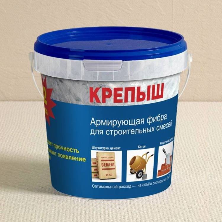 Армирующая фибра Крепыш Arm-500 0.5 кг