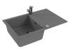 Мойка кухонная Alveus Granital Cadit 20 1132025 Concrete - G81 с сифоном, 79x50 фото 2