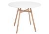 Обеденная группа Woodville Арги 90 532547 light purple, white, wood, стулья велюр фото 3