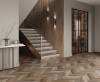 Керамогранит Laparet Wood Latina Brown Chevron M коричневый матовый карвинг 60x120 фото 3