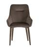 Набор из 4 стульев Stool Group Диана MC101-2 KD HLR-49 X4 коричневый фото 3