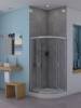 Душевой уголок Teymi Lina T00108 профиль хром, стекло матовое, с низким поддоном, 90x90x195 фото 7
