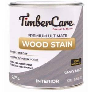Тонирующее масло TimberCare Wood Stain Серая дымка/Gray mist 0.75 л