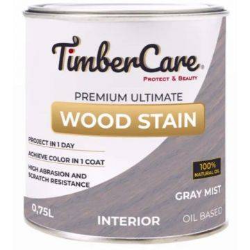 Тонирующее масло TimberCare Wood Stain Серая дымка/Gray mist 0.75 л
