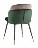 Стул Stool Group Пенелопа FDC8054 FUT-73 + FUT-54 зеленый+коричневый фото 5