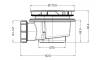 Сифон для поддона BelBagno BB-01-90 с гидрозатвором, универсальный, крышка хром фото 4