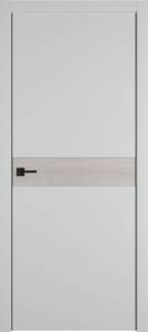 Межкомнатная дверь Владимирская Фабрика Дверей Urban H Emalex Steel вставка Stone oak 700x2000