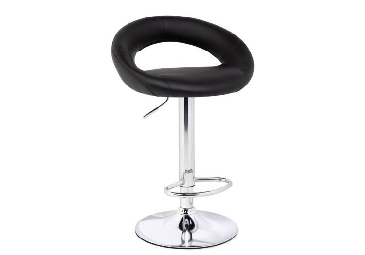 Стул барный Woodville Oazis 15501 black/chrome