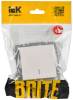 Выключатель 1-клавишный IEK Brite BR-V10-1-10-K36 жемчуг фото 6