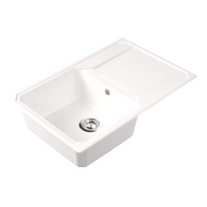 Мойка кухонная Dr.gans Кардинал 760 29.030.C0760.401 белый, 76x50