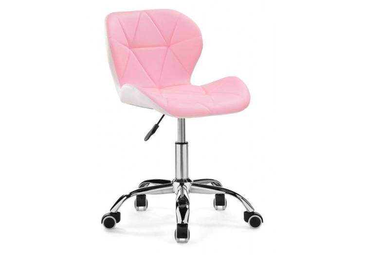 Компьютерное кресло Woodville Trizor 15337 whitе / pink