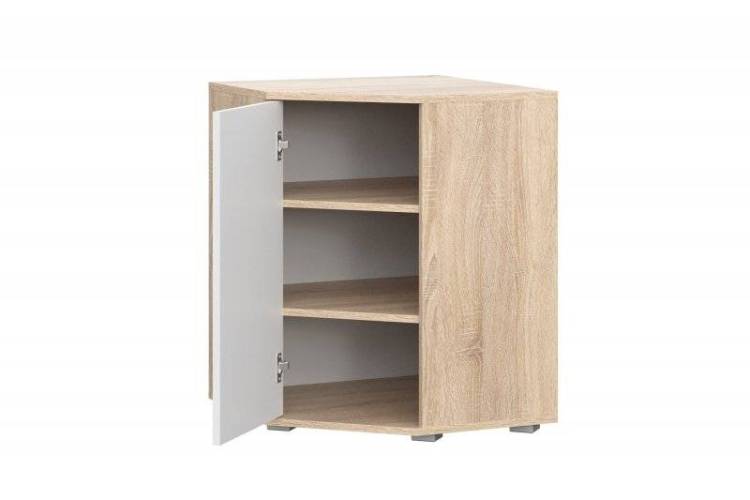 Комод угловой КД-5 НК-Мебель Fun 71336959 Дуб Сонома 74x58x34