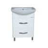 Тумба с раковиной Bellezza Анкона 60 2 ящ. Белый