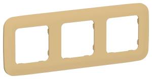 Рамка 3-постовая IEK Flite FI-M32-31-20-K89 шамуа