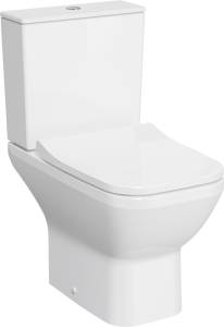 Унитаз-компакт VitrA Integra Square Open-Back 9833B003-7205 с микролифтом