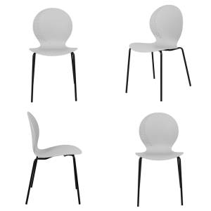 Стул Bradex Home Wave FR 1065K Серый 4 шт