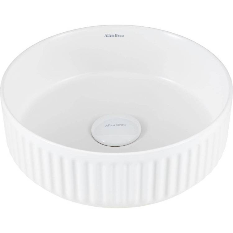 Раковина Allen Brau Fantasy 4.11032.21 35 см, белая матовая