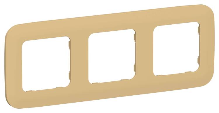 Рамка 3-постовая IEK Flite FI-M32-31-20-K89 шамуа