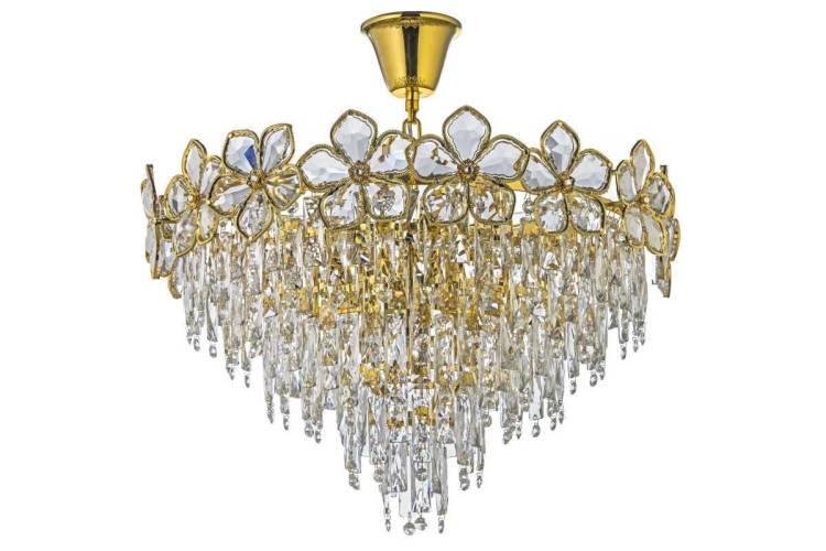 Люстра подвесная хрустальная Arti Lampadari Elite Neuronano E 1.5.60.100 G