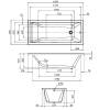 Ванна акриловая AM.PM Gem W93A-160-070W-A Белый 160x70 см фото 11