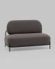 Диван Stool Group Стоун vd-dv-stone-dg ткань букле тёмно-серый