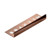 Профиль L-образный Neexy pvs92-14 BRG розовый браш 270x0.8x2.4