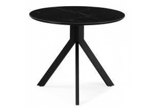 Стол Notta Том 612160 черный мрамор shakespeare black, черный 90x90x75