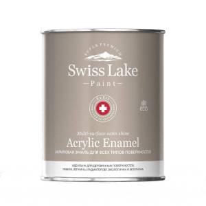 Эмаль Swiss Lake Acrylic Enamel полуматовая, база А (3л)