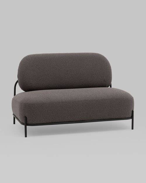 Диван Stool Group Стоун vd-dv-stone-dg ткань букле тёмно-серый